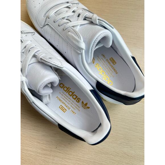 Adidas x KITH Powerphase White / Navy - Size 7M - NEW - Picture 7 of 9